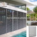 exterior aluminum security window shutter